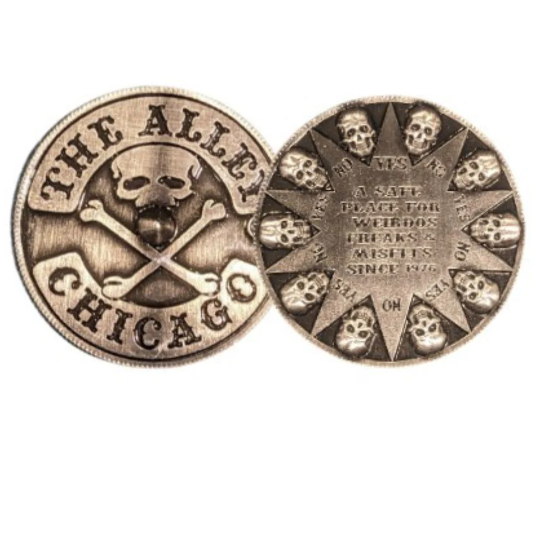 The Alley Fortune Telling Spinner Coins 2 Pack