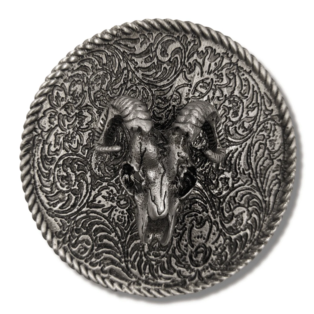 Goat Head Belt Buckle