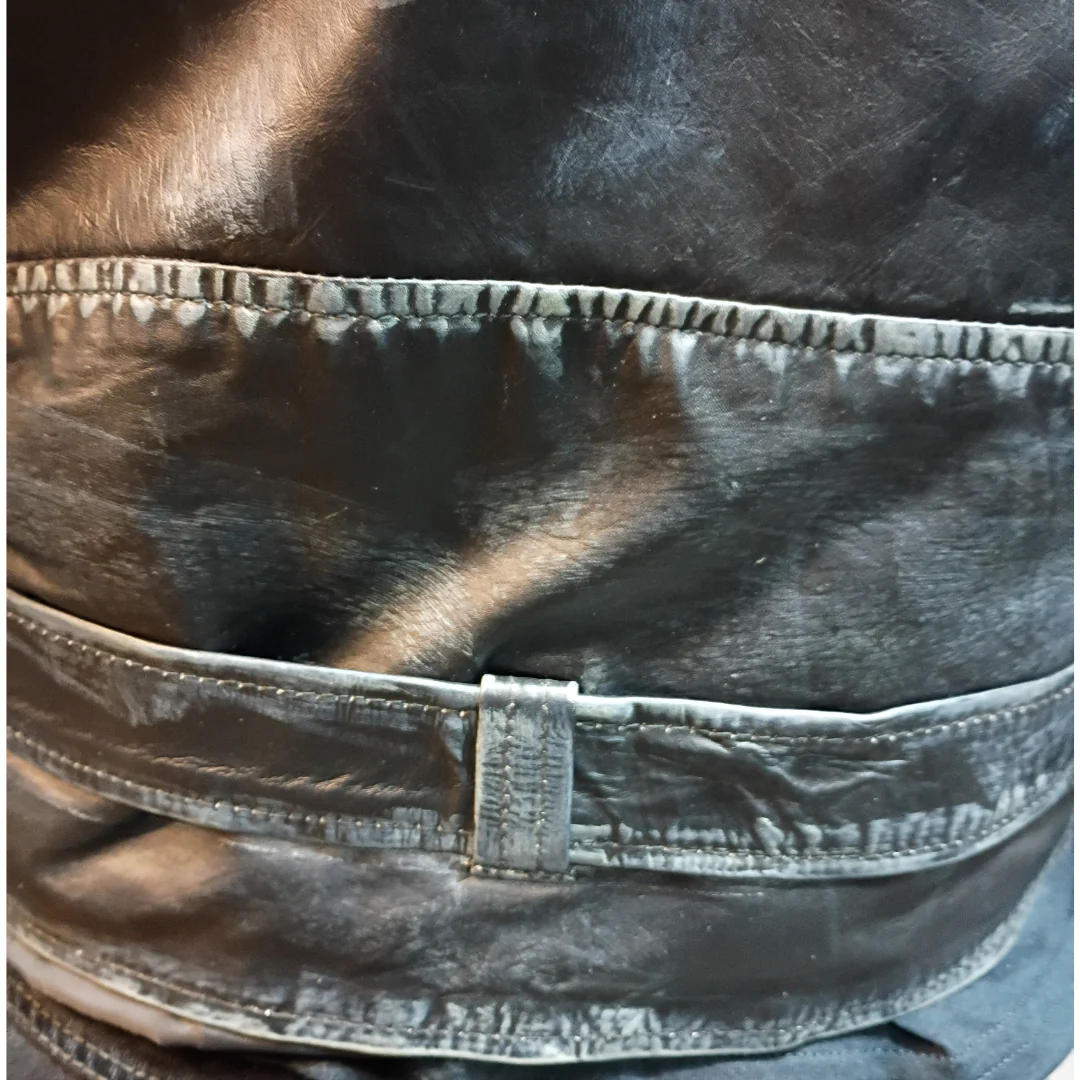 The Apocalypse Studded Mens Leather Jacket - Image 3